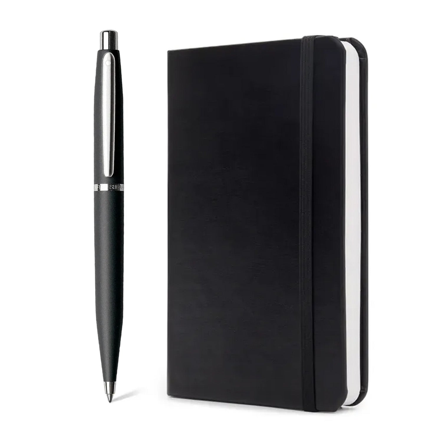 Sheaffer® Giftset VFM 9405 Black Ballpoint Pen and Medium Notebook Black Hangsell