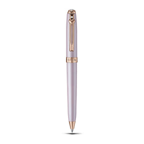 Sheaffer Gift Set ft - Emily in Paris Prelude Mini 9810 Pastel Pink Ballpoint Pen with Swarovski Crystal and Full-Grain Leather Credit Card Holder