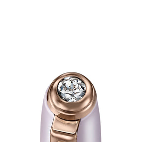 Sheaffer Gift Set ft - Emily in Paris Prelude Mini 9810 Pastel Pink Ballpoint Pen with Swarovski Crystal and Full-Grain Leather Credit Card Holder