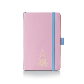 Sheaffer Gift Set ft - Emily in Paris Prelude Mini 9810 Pastel Pink Ballpoint Pen with Swarovski Crystal and Hardbound Small Notebook
