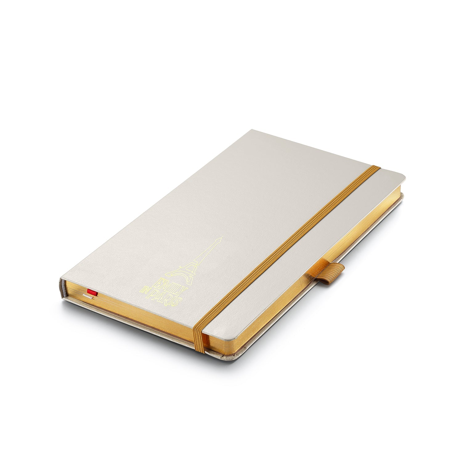 Sheaffer Emily in Paris Medium Notebook 90 GSM Ink Friendly Paper with Embossed Eiffel Tower - Beige