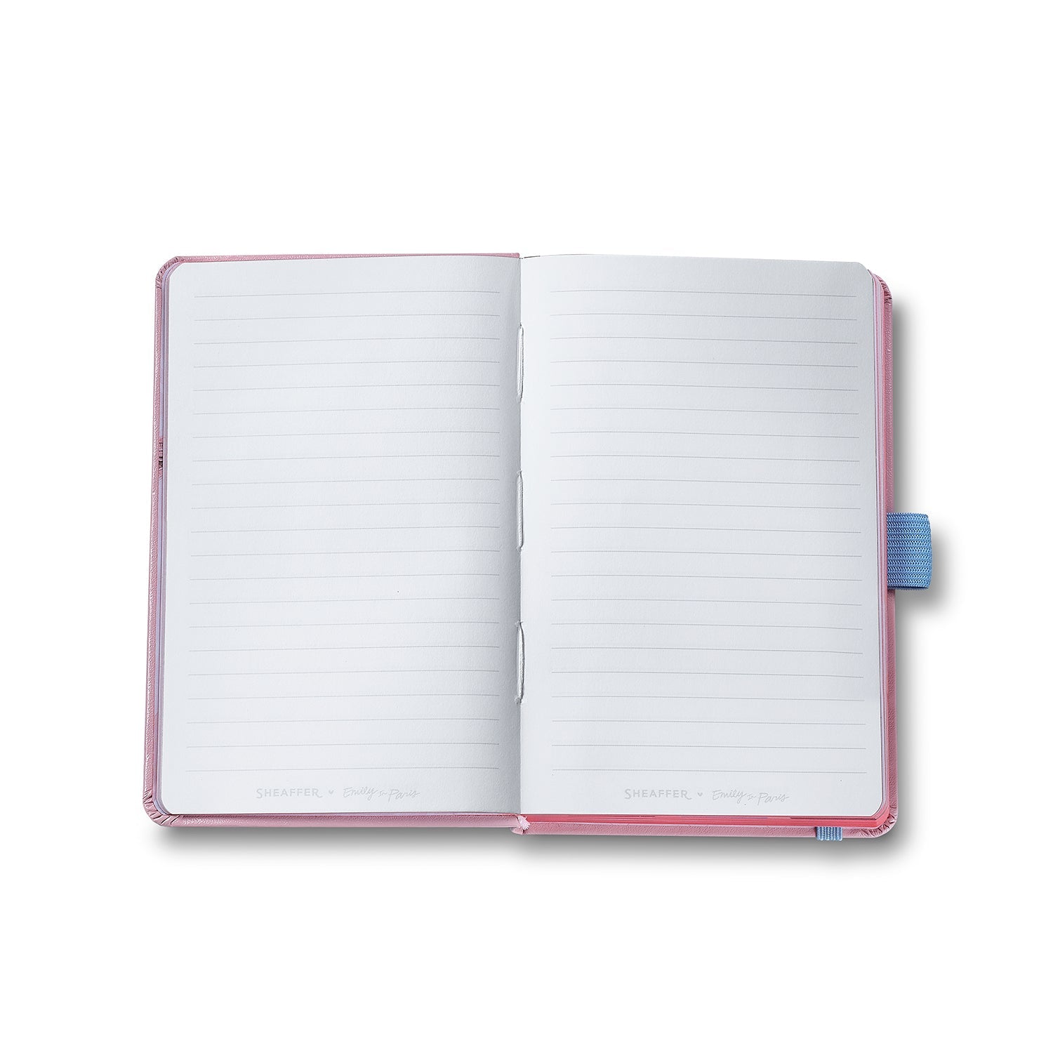 Sheaffer Emily in Paris Small Notebook 90 GSM Ink Friendly Paper with Embossed Eiffel Tower - Pink