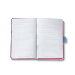 Sheaffer Emily in Paris Small Notebook 90 GSM Ink Friendly Paper with Embossed Eiffel Tower - Pink