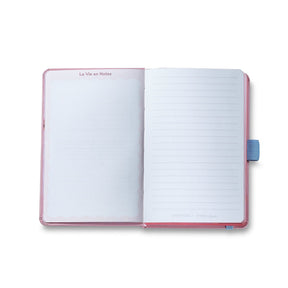 Sheaffer Emily in Paris Small Notebook 90 GSM Ink Friendly Paper with Embossed Eiffel Tower - Pink