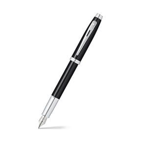 Sheaffer 100 Glossy Black Lacquer Fountain Pen