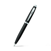 Sheaffer 100 Matte Black Ballpoint Pen With Chrome Trims