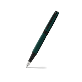 Sheaffer 300 Matte Green Fountain Pen With Black Trims - Medium