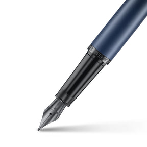 Sheaffer VFM 9429 Matte Blue Fountain Pen with Matte Black Trims