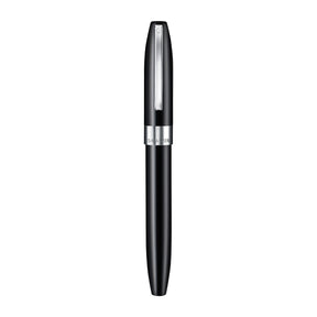 Sheaffer Legacy 9064 Glossy Black Inlaid Nib Fountain Pen (Medium) with Chrome-Plated Trims