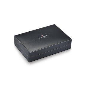 Sheaffer Legacy 9065 Glossy Black and Chrome Bi-Color Fountain Pen with 14k PVD Gold-Plated Inlaid Nib and Trims